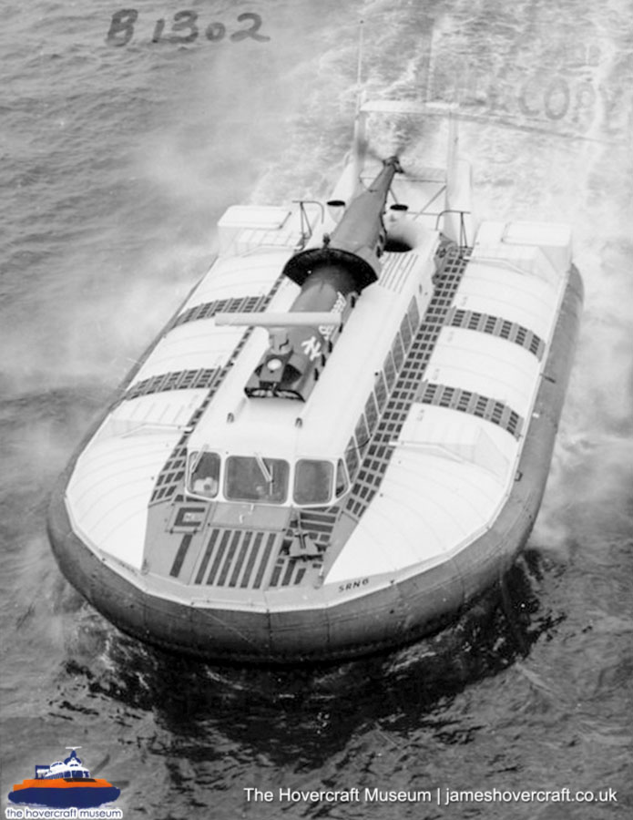SRN6 with Seaspeed -  (credit: The <a href='http://www.hovercraft-museum.org/' target='_blank'>Hovercraft Museum Trust</a>).
